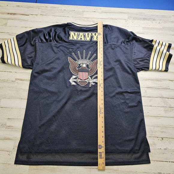 Rapid Dominance U.S. Navy Football Jersey Mens XL Vietnam Tonkin Veteran Embroid - Picture 8 of 9